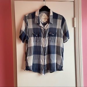Hollister Plaid Shirt - L